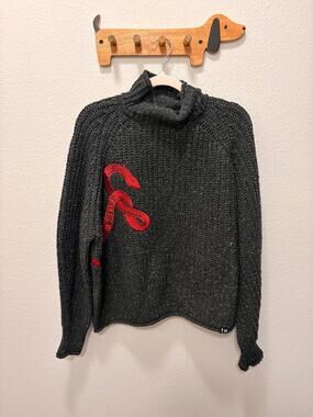 Taylor Swift Reputation Mock neck Cropped Sweater Holiday Collection 2024 2XL